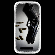 Coque HTC One SV Gun et munitions