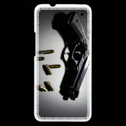 Coque HTC One Gun et munitions