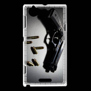 Coque Sony Xperia L Gun et munitions