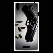 Coque Sony Xperia T3 Gun et munitions