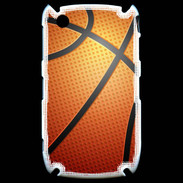Coque Blackberry 8520 Effet Ballon de basket orange et noir