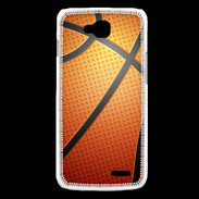 Coque LG L90 Effet Ballon de basket orange et noir
