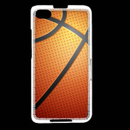 Coque Blackberry Z30 Effet Ballon de basket orange et noir