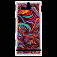 Coque Sony Xperia U Fond Hippie 3