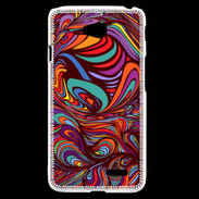 Coque LG L70 Fond Hippie 3