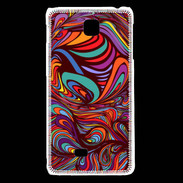 Coque LG F5 Fond Hippie 3