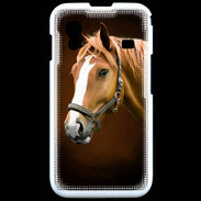 Coque Samsung ACE S5830 Portrait de cheval en peinture