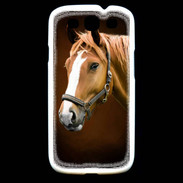 Coque Samsung Galaxy S3 Portrait de cheval en peinture