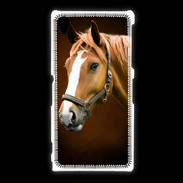 Coque Sony Xpéria Z1 Portrait de cheval en peinture