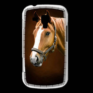 Coque Samsung Galaxy Trend Portrait de cheval en peinture