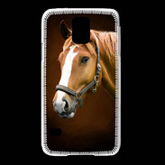Coque Samsung Galaxy S5 Portrait de cheval en peinture