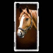Coque Sony Xperia Z3 Portrait de cheval en peinture