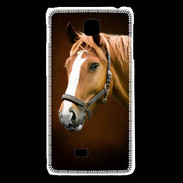 Coque LG F5 Portrait de cheval en peinture