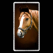 Coque Nokia Lumia 930 Portrait de cheval en peinture