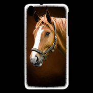 Coque HTC Desire 816 Portrait de cheval en peinture