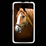 Coque HTC Desire 516 Portrait de cheval en peinture