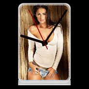 Pendule de bureau Brune sexy 5