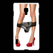 Coque LG L7 2 Escarpins rouges vernis lingerie dentelle noire sexy