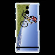 Coque Sony Xperia P VTT en montagne 5