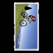 Coque Sony Xperia M2 VTT en montagne 5