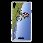 Coque Sony Xperia T3 VTT en montagne 5
