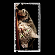 Coque Sony Xperia L Chat européen
