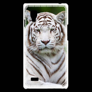 Coque LG Optimus L9 Tigre blanc 2