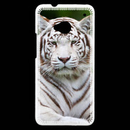 Coque HTC One Tigre blanc 2