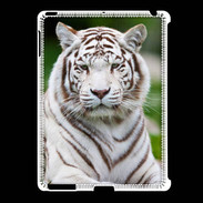 Coque iPad 2/3 Tigre blanc 2