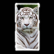 Coque Sony Xpéria Z1 Tigre blanc 2