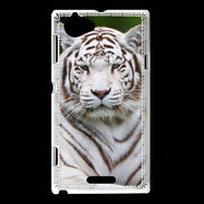 Coque Sony Xperia L Tigre blanc 2