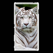 Coque Sony Xperia M2 Tigre blanc 2