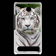 Coque Sony Xperia E1 Tigre blanc 2
