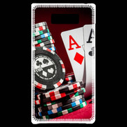 Coque LG Optimus L7 Paire d'As au poker