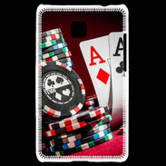 Coque LG Optimus L3 II Paire d'As au poker