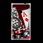 Coque Nokia Lumia 520 Paire d'As au poker