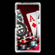Coque Huawei Ascend Mate Paire d'As au poker