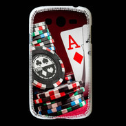 Coque Samsung Galaxy Grand Paire d'As au poker