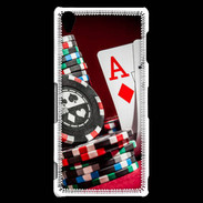 Coque Sony Xperia Z3 Paire d'As au poker