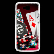 Coque LG L90 Paire d'As au poker