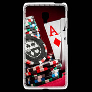 Coque LG F6 Paire d'As au poker