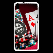 Coque HTC Desire 816 Paire d'As au poker