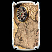Coque Blackberry 8520 Vintage compas de navigateur