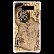 Coque LG Optimus L7 Vintage compas de navigateur