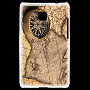 Coque LG Optimus L3 II Vintage compas de navigateur