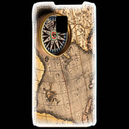 Coque LG P990 Vintage compas de navigateur