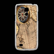 Coque Samsung Galaxy S4mini Vintage compas de navigateur