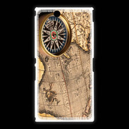 Coque Sony Xpéria Z Ultra Vintage compas de navigateur