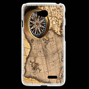 Coque LG L70 Vintage compas de navigateur