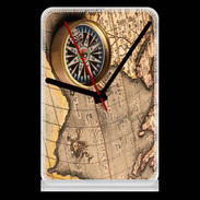 Pendule de bureau Vintage compas de navigateur